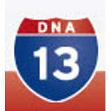 DNA13 Logo