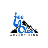 Ice Blue Advertising Logo