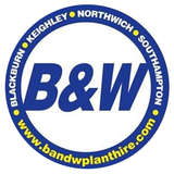 B&W Plant Hire Logo