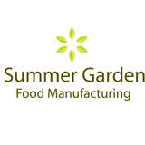Summer Garden Food Manufacturing Logo