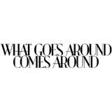 What Goes Around Comes Around Logo