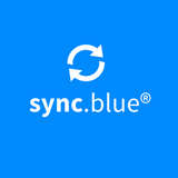 sync.blue Logo