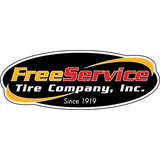 Free Service Tire Logo