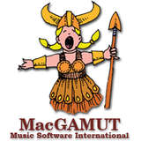 MacGamut Music Software Logo